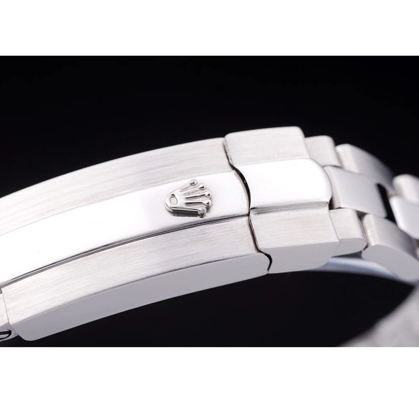 Aaa fake watches Silver Datejust Dial Silver 7474 Rolex Polished Bezel Diamonds 0727